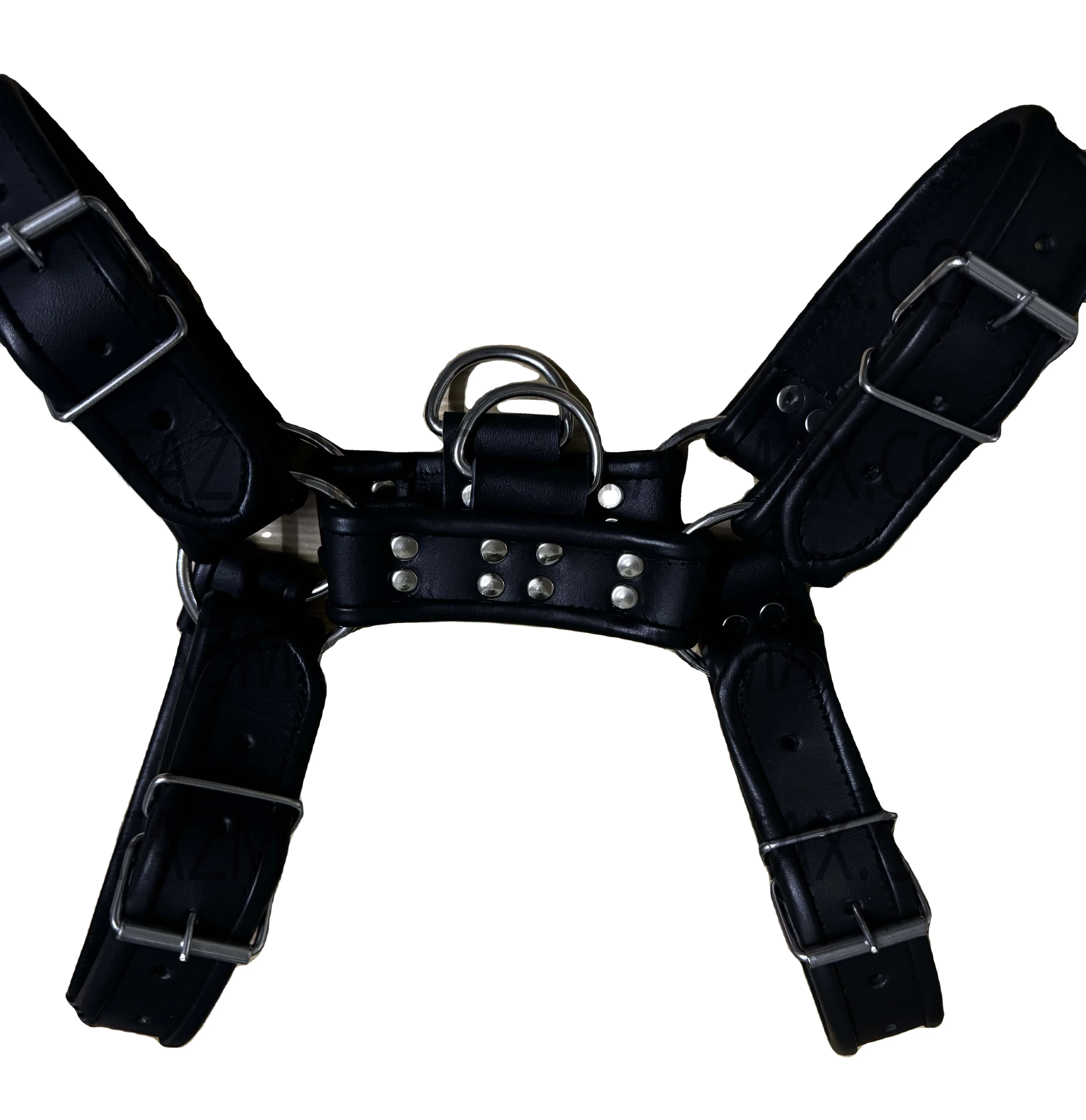 male Leather Harness Fetish Bondage Sex Erotic Men Bondage Harness CowHide Leather For Male Customised Logo