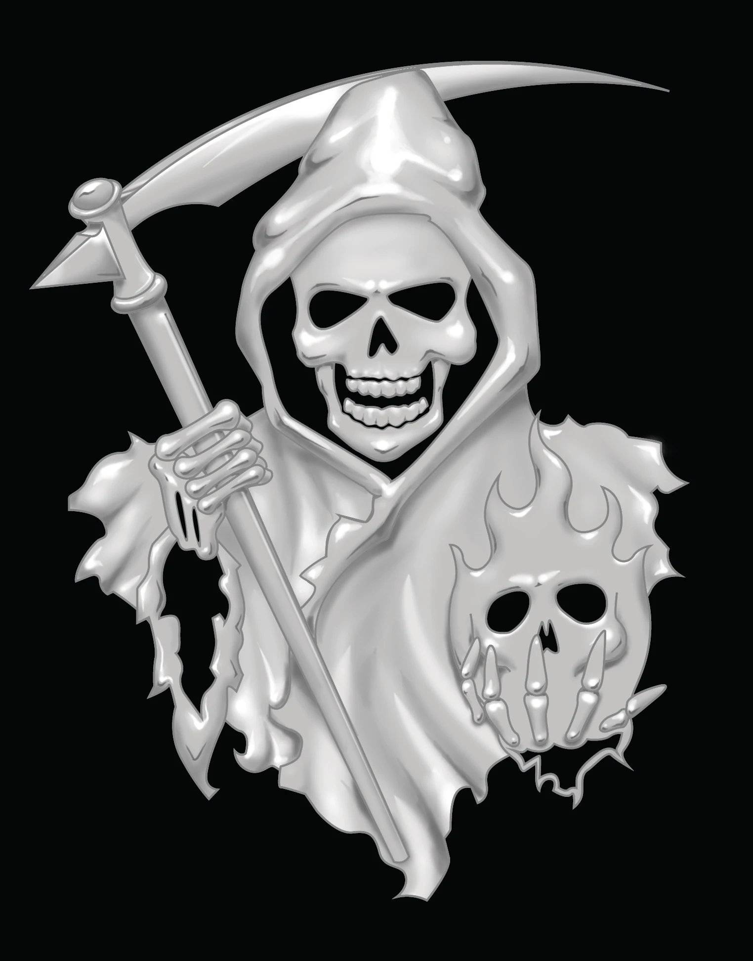 Car Dark Edition Chrome 3D Metal Sticker Badge Decal for Car Accessories and Customization