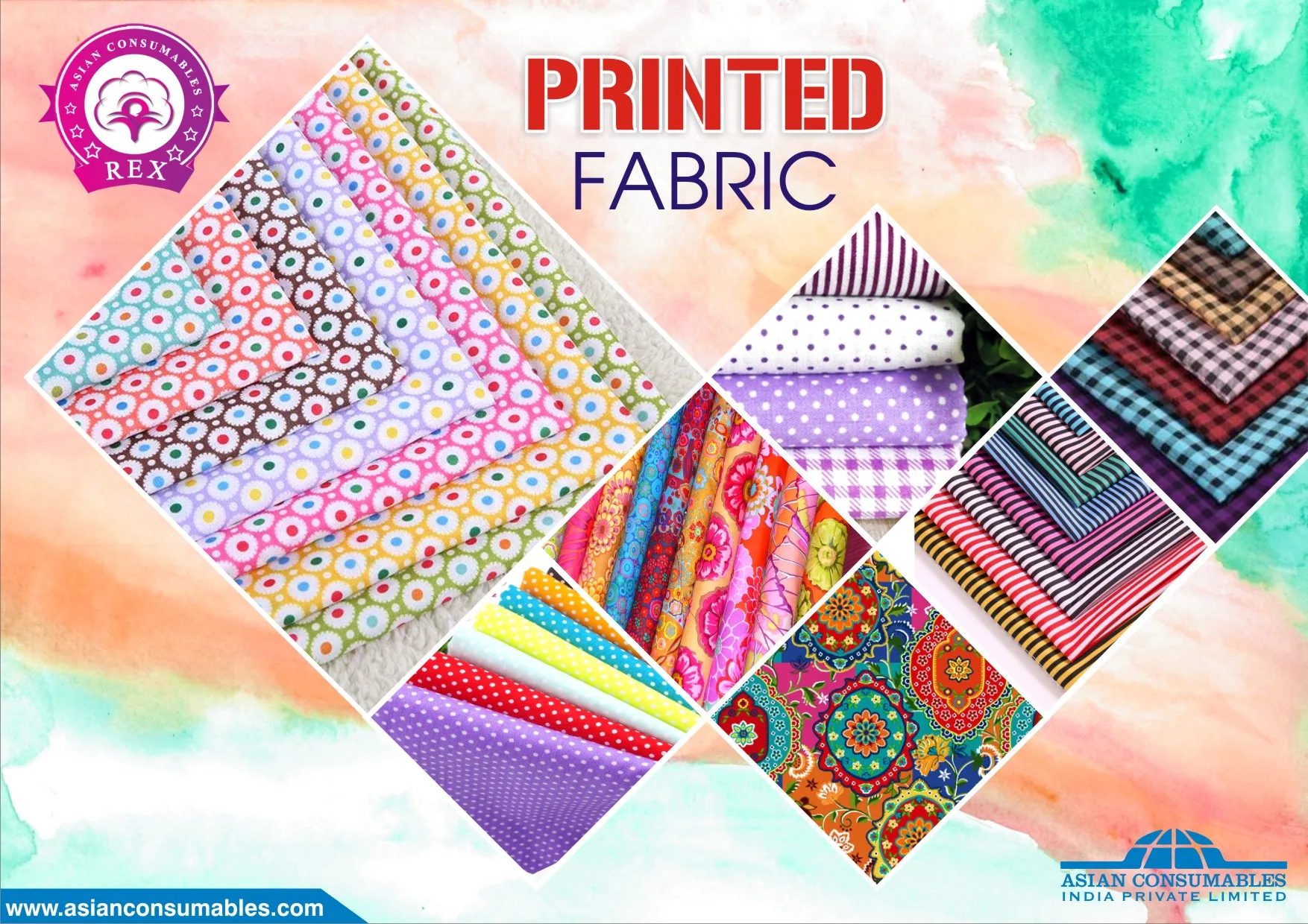 Top quality cotton fabric from India with 100% cotton perfect use  for daily wear and smoother and shorter fabric