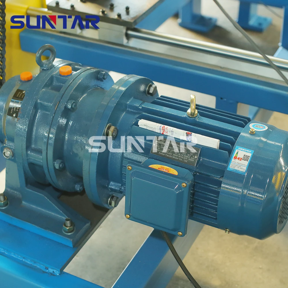 SUNTAY Factory price Ventilation duct Auto duct production line 5 shape hvac air duct making machine for tube production