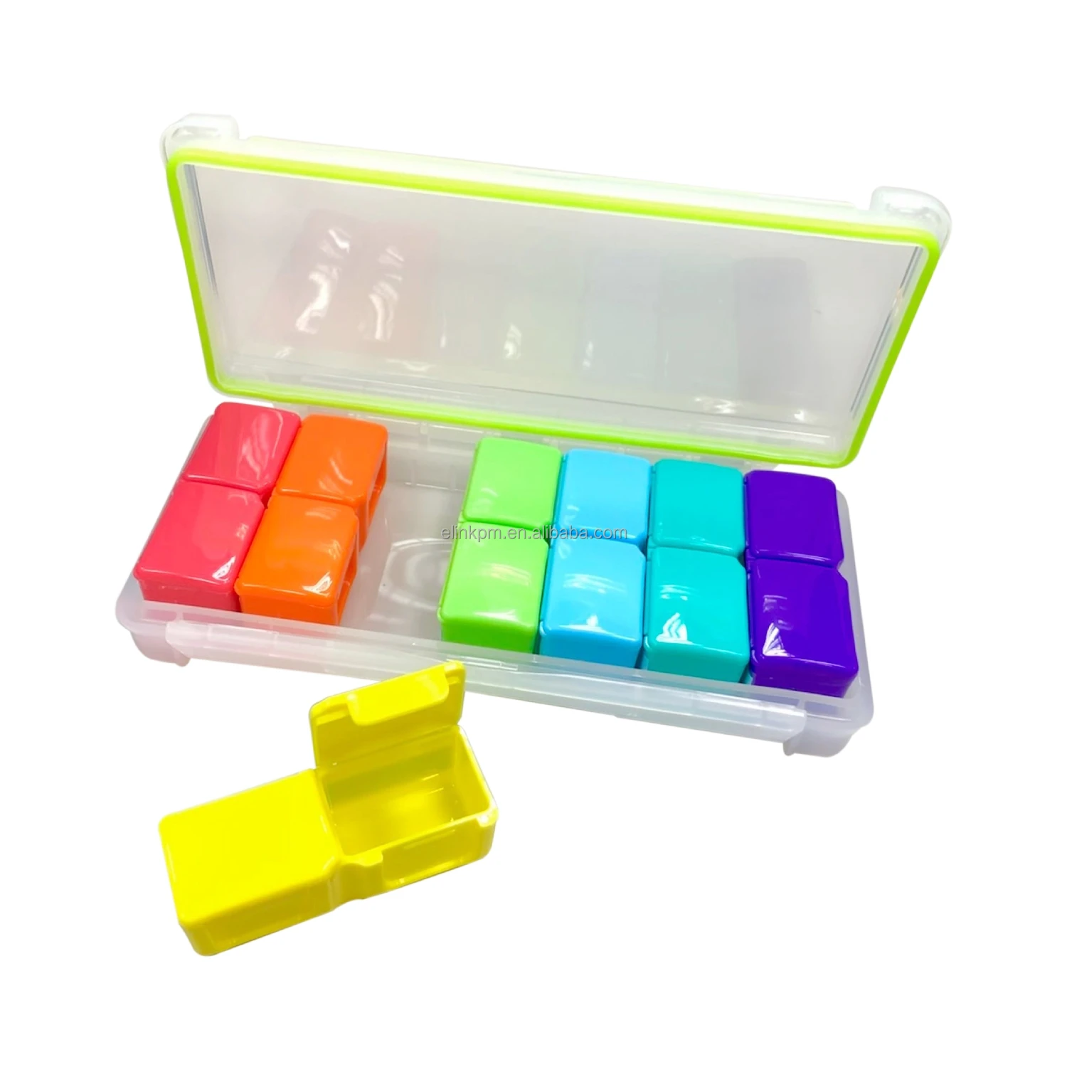 Vitamin Pill Case Organizer Storage Case Weekly