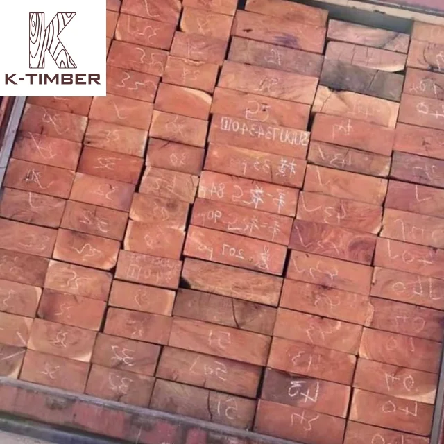 KTIMBER African Supplier Acajou D African Lumber Natural Wood Hard Wood Raw Materials African Oak Wood Construction Building