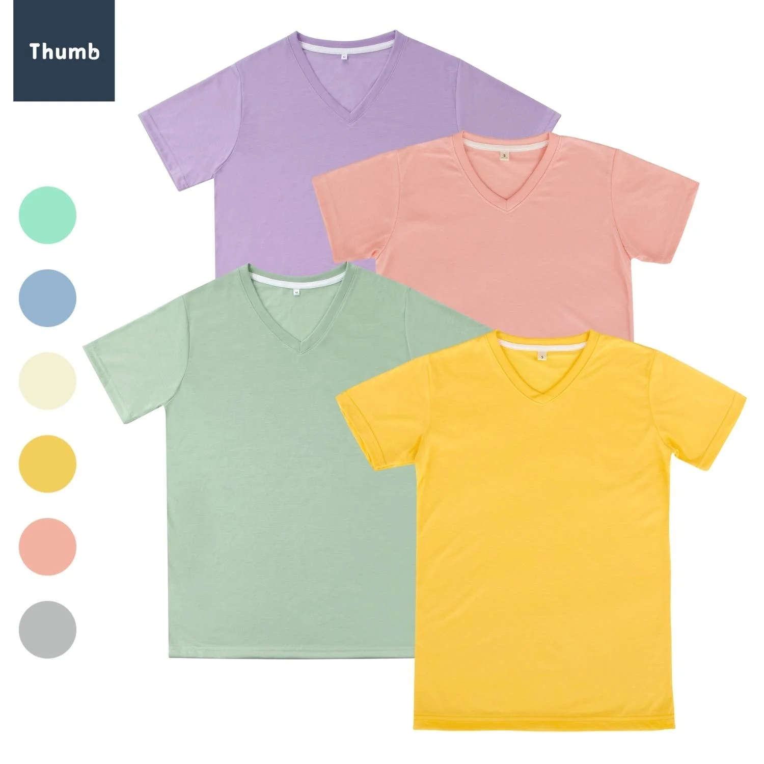 The Most Popular 100% Polyester Blank T shirt Softness for Sublimation Printing Method or Heat Transfer