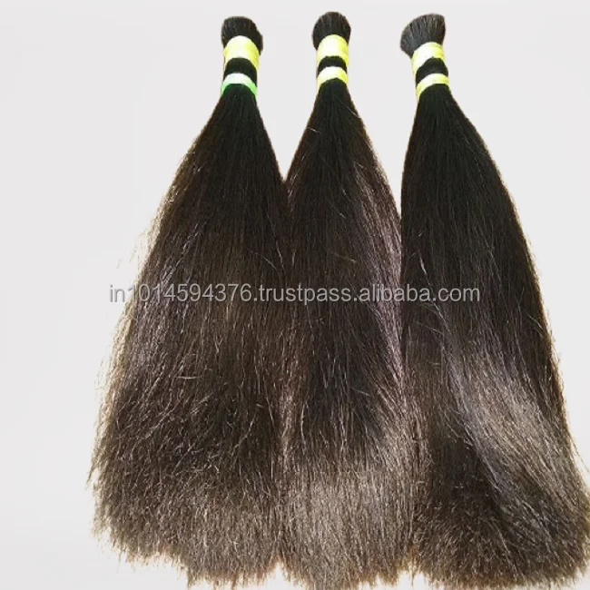 100% натуральные индийские человеческие прямые волосы оптом/натуральные блестящие необработанные для наращивания!