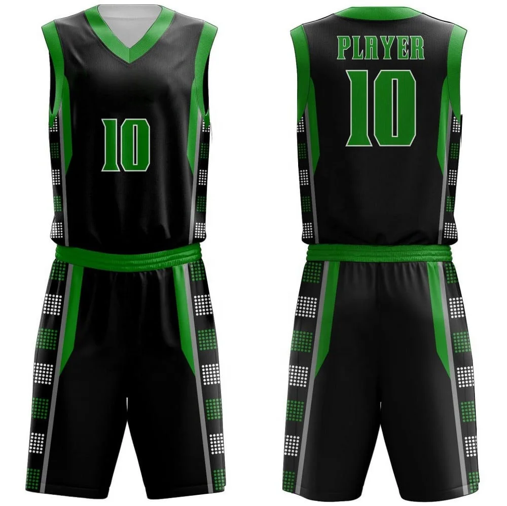 Best design men sublimated basketball uniforms made by Benefit Enterprises