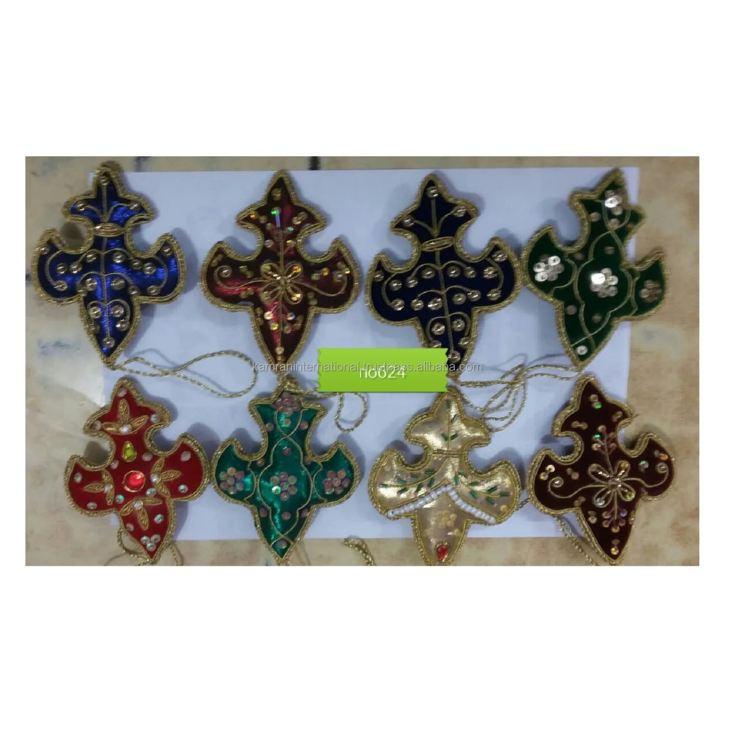 Designer Decorative Hangings Christmas Socks Decorative Metal Hanging Item Indian Art Hanging Socks Wall Hanging Designer Item