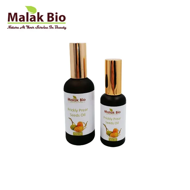 Prickly Pear Seed Oil, 50ml Prickly pear cactus moroccan cosmetics products 100% pur for skin and body face organic oilmalak bio