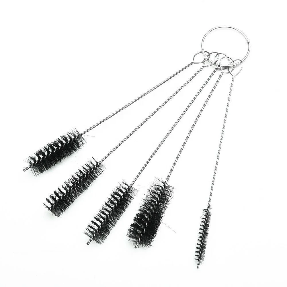 2mm+2.5mm+3mm+4mm+5mm Wire Brush Cleaning Pipe / Hole / Bore Cleaner 5 Pcs/set