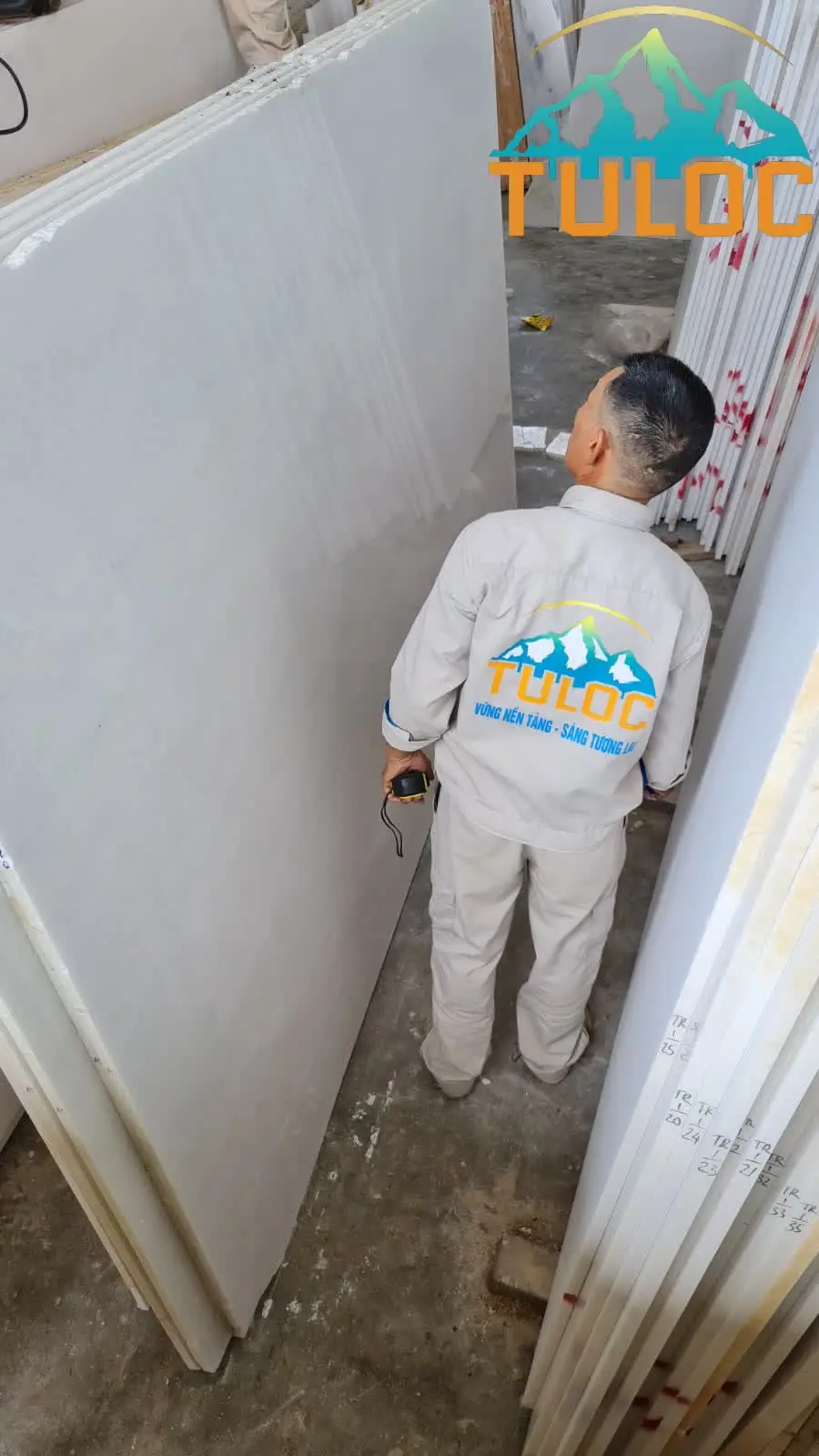 CRYSTAL WHITE MARBLE SLAB COUNTERTOP FLOOR STONE ONYX