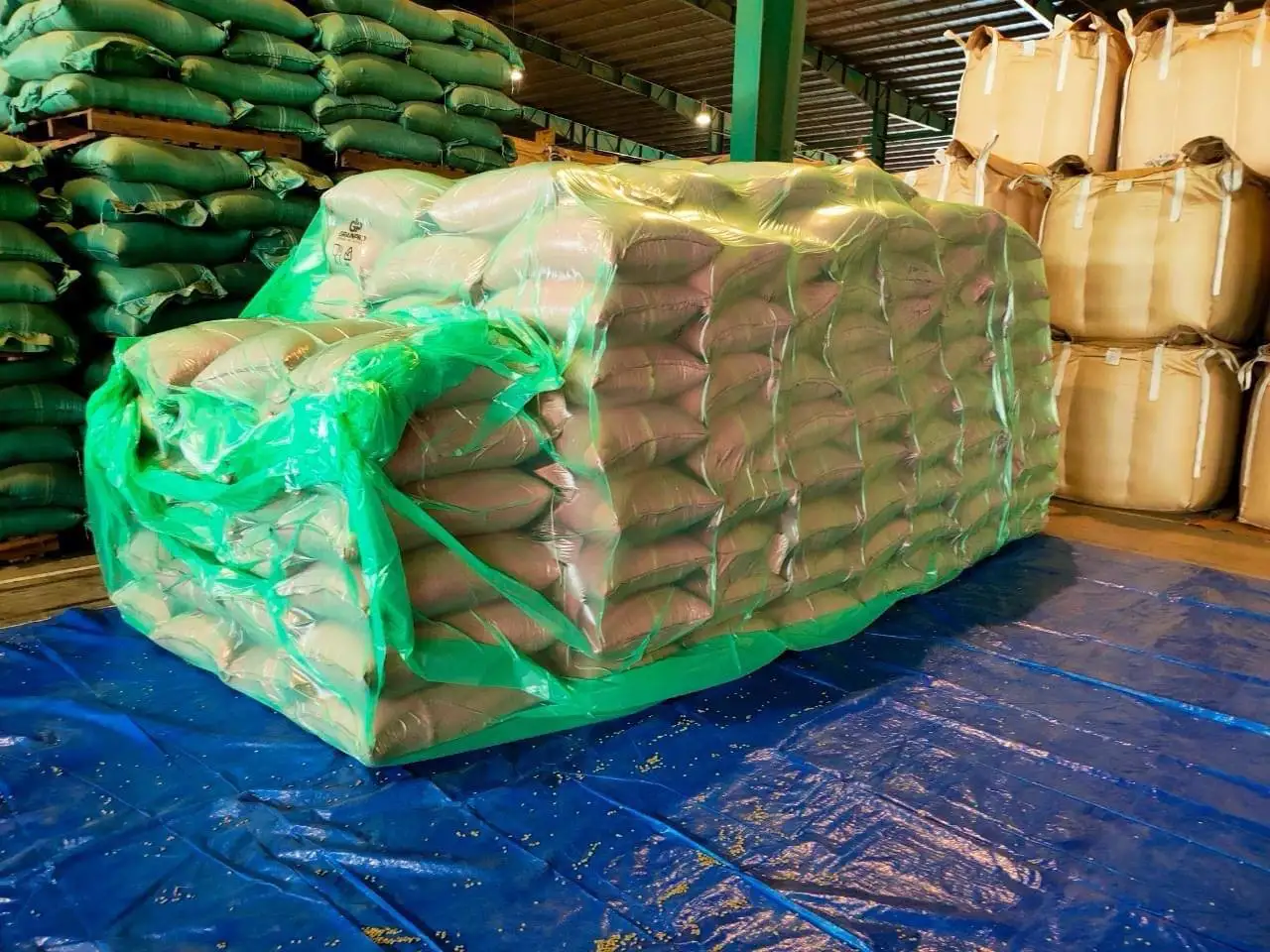 Высокое качество Robusta Arabica зеленые бобы Заводские жареные кофейные зерна оптом