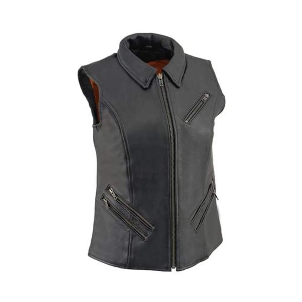 Новинка 2021 кожаный жилет из овечьей кожи для велосипеда оптовая продажа пуховой сохранения тепла зимой сделано в Пакистане