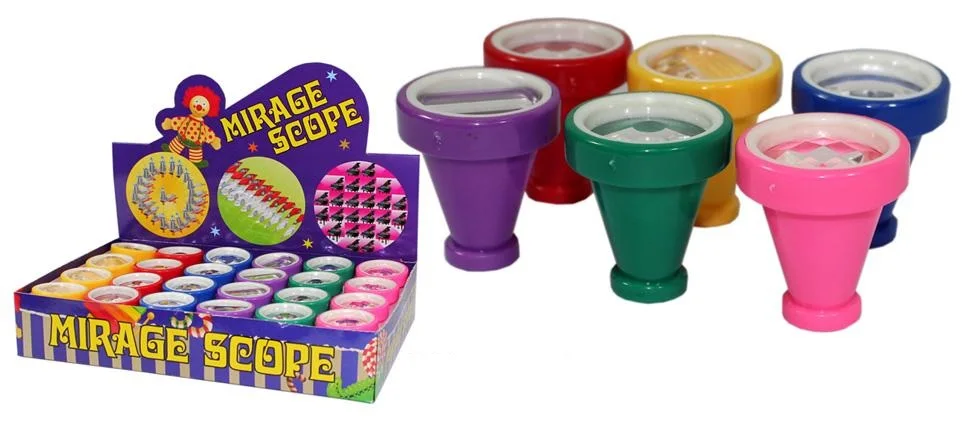 Round Mini Kaleidoscope Educational Toys