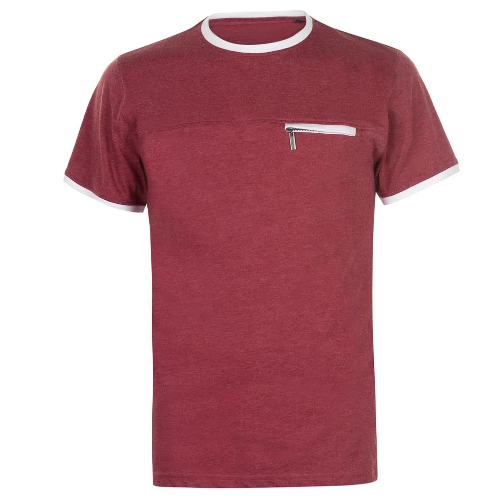 Wholesale 100% Cotton Plain Blank Burgundy T Shirt | Blank Maroon Dark Red T Shirt For Custom Logo Label Embroidered Printing