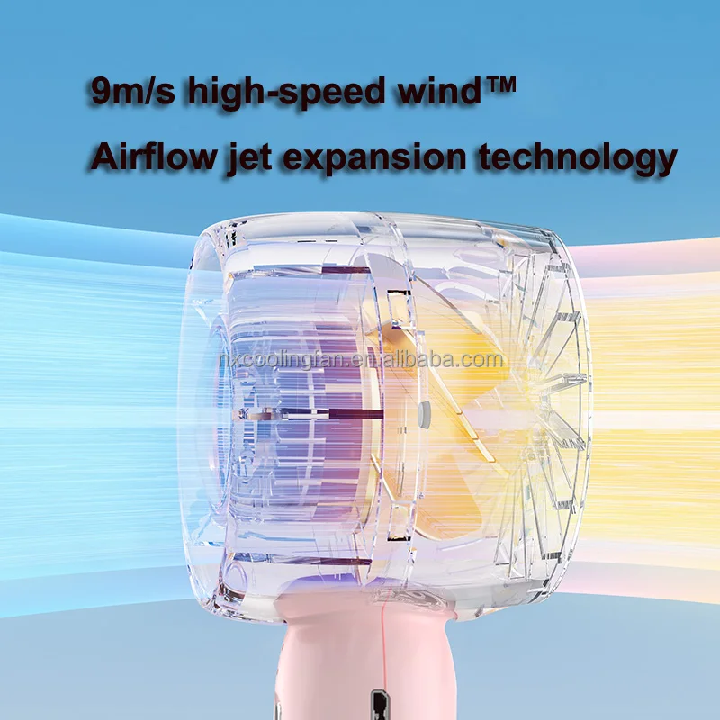 NX Wholesales 2024 New Arrivals USB rechargeable fan Portable fan Best Selling Products Handheld Mini Fan