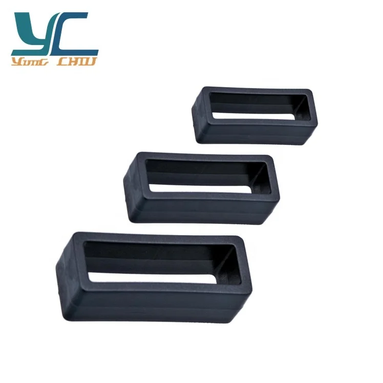 Пластиковая Цветная квадратная петля держателя ремня 3/8 дюйма