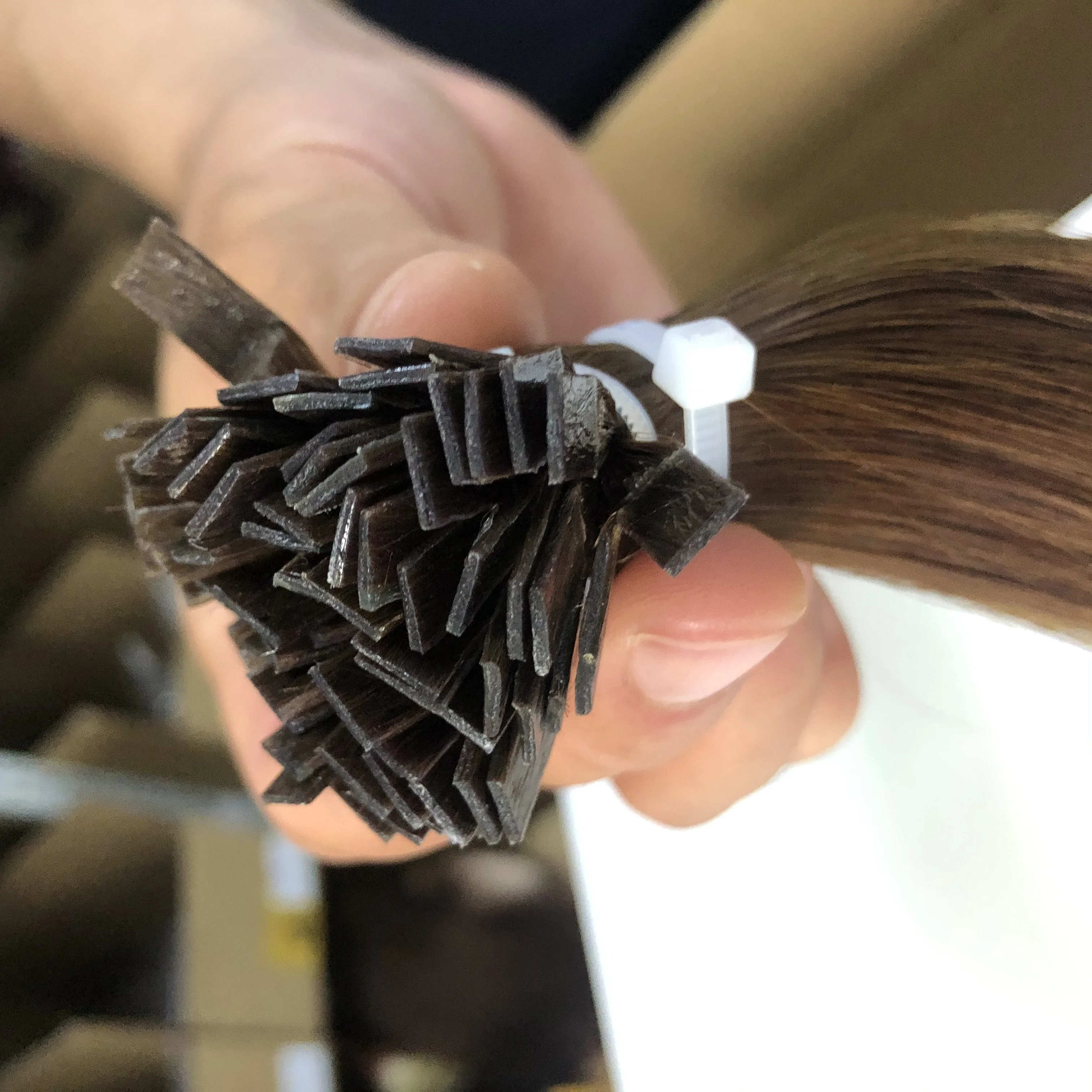 Застенчивые волосы Remy 100 г/упаковка 14-30