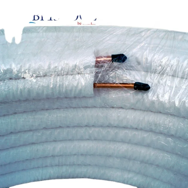 Insulated Copper Copper Insulated Copper Pipe High Quality PE Insulated Air Conditioning Pipe Insulation Pipe
