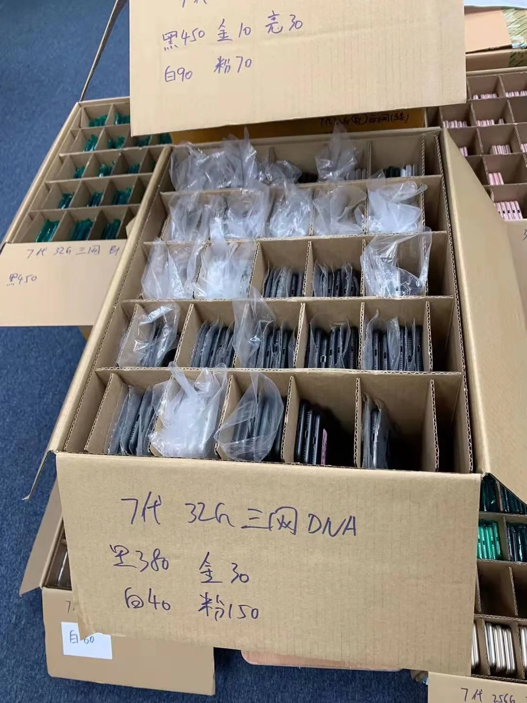 Hong Kong export Cheap original Original ABC Grade second hand Mobile Phone for used iphones 7 7 Plus