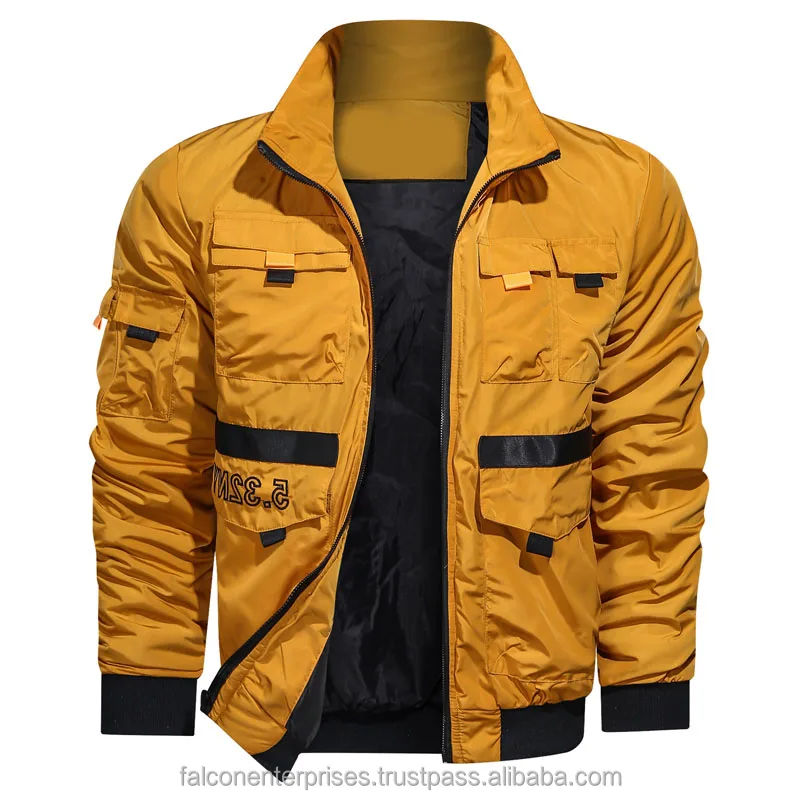 Куртка мужская тактическая хлопковая уличная куртка-бомбер с несколькими карманами пиджак-карго для мужчин весна-осень