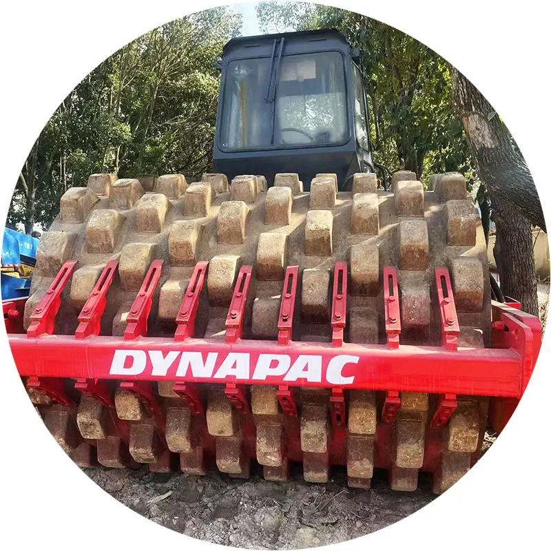 used Dynapac road rollers CA251D SINGLE STEEL roller machine road construction equipment for sale