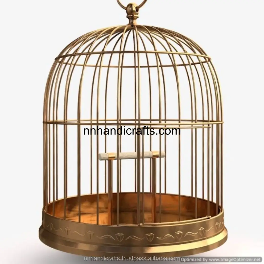 American Design Metal Iron Black Powder Coated Poultry Birds Living Finch For House Indoor Outdoor Garden Decoration Bird Cage