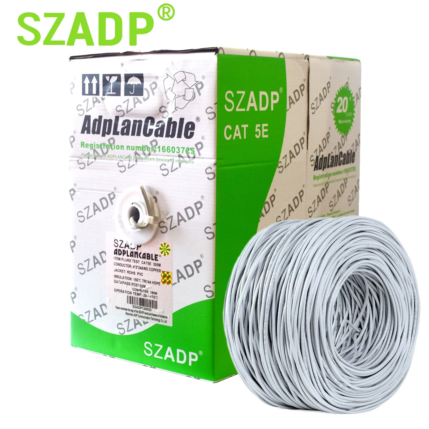 Высококачественные коммуникационные кабели Cat6 от фабрики Shenzhen Adp по заводской цене
