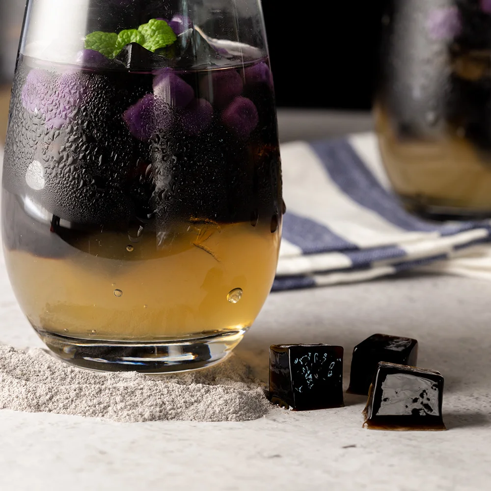 Grass Jelly Powder Pudding Jelly Powder for Boba Bubble Tea Ingredients Taiwan Made