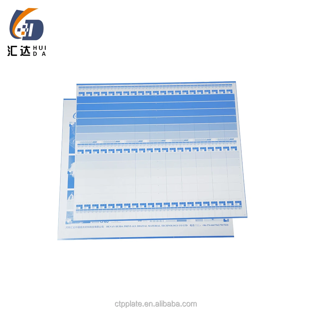 CTCP  Used for Commercial Printing CTP Plate for Luscher  PS Offset printing Machine UV CTP Plate
