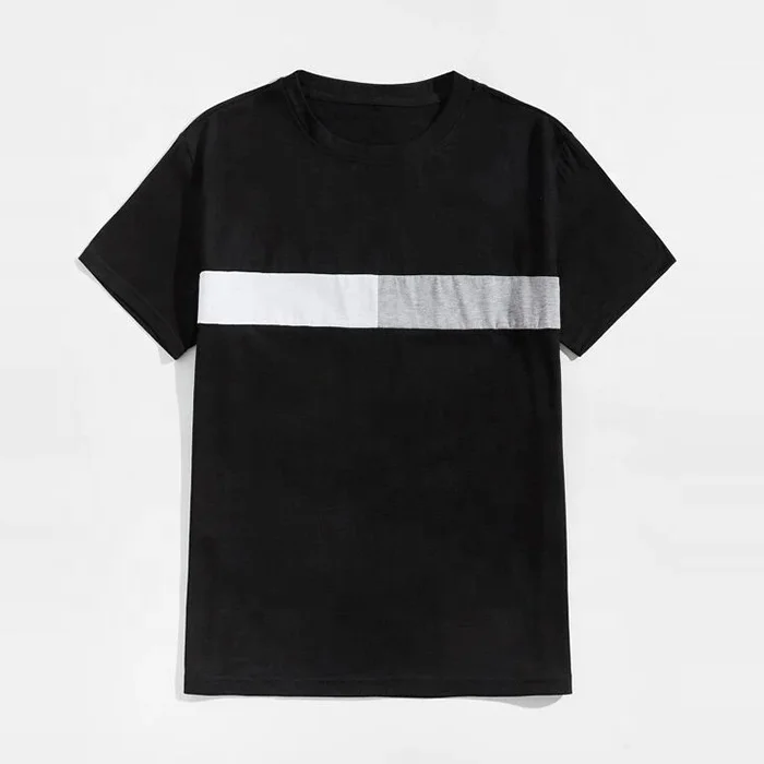 new Hello shark foreign trade brand casual hot stamping short sleeve T-shirt