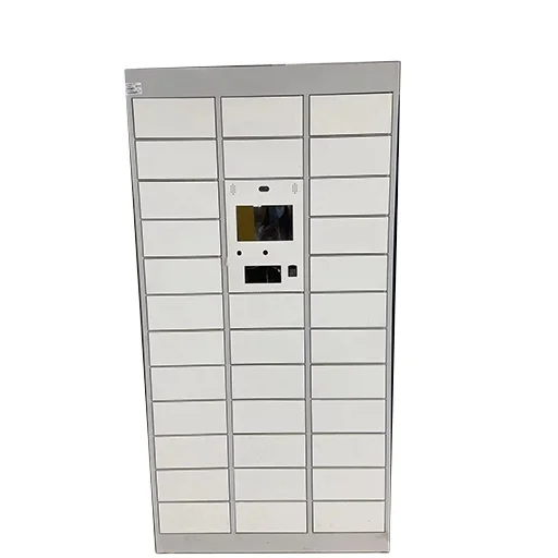 Morrisons parcel  retail smart  electronic lockers for sale 24 hour direct delivery to residential community with UI system