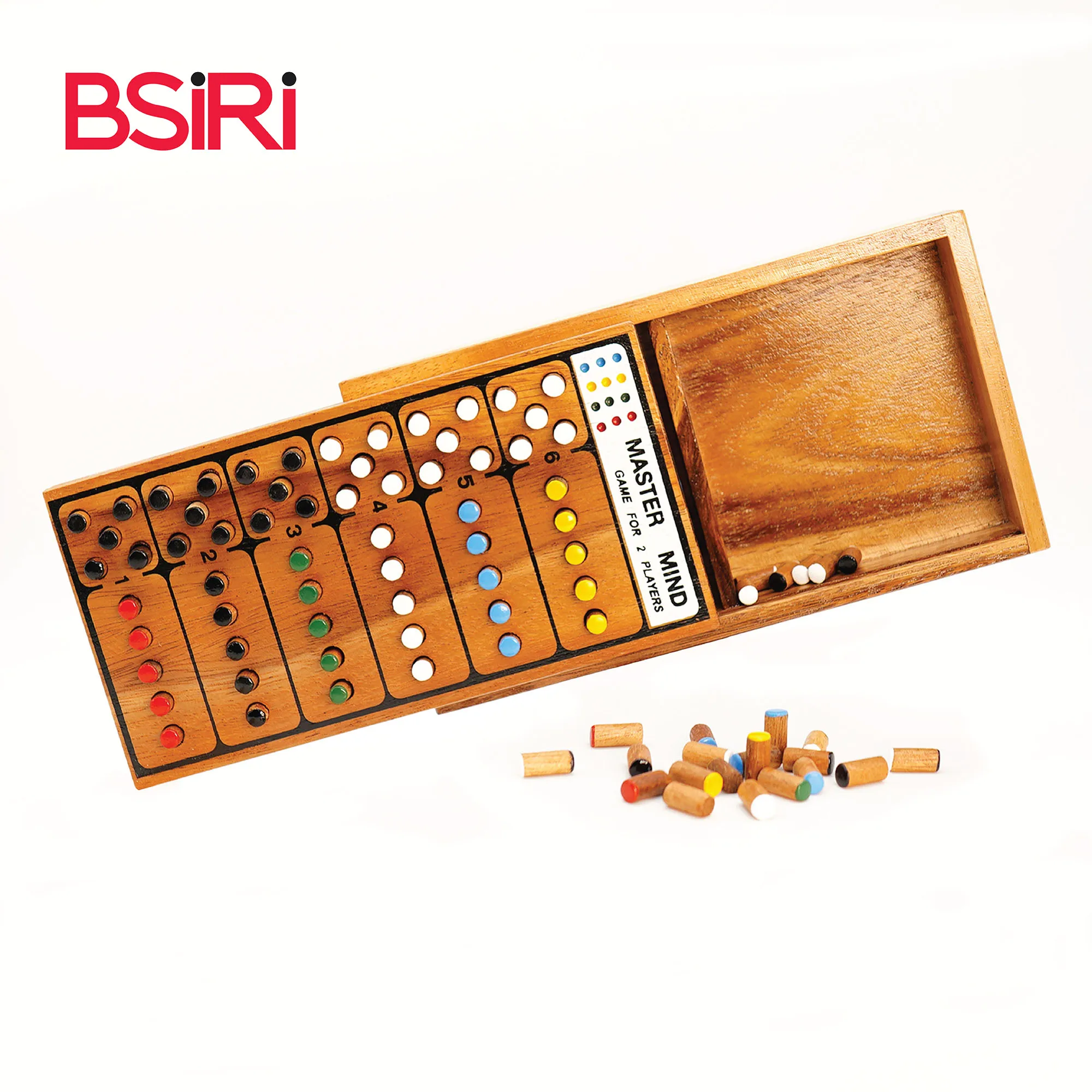 Master Mind New Toys 2023 Intellectual Game for Kids with OEM Service  Best Seller Wooden  Game Wood Crafts from Thailand