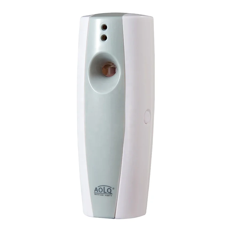 Fragrance Oil Diffuser Motion Sensor Spray Battery Operated Wall Mounted Home Office Odor Eliminator Aroma Diffuser