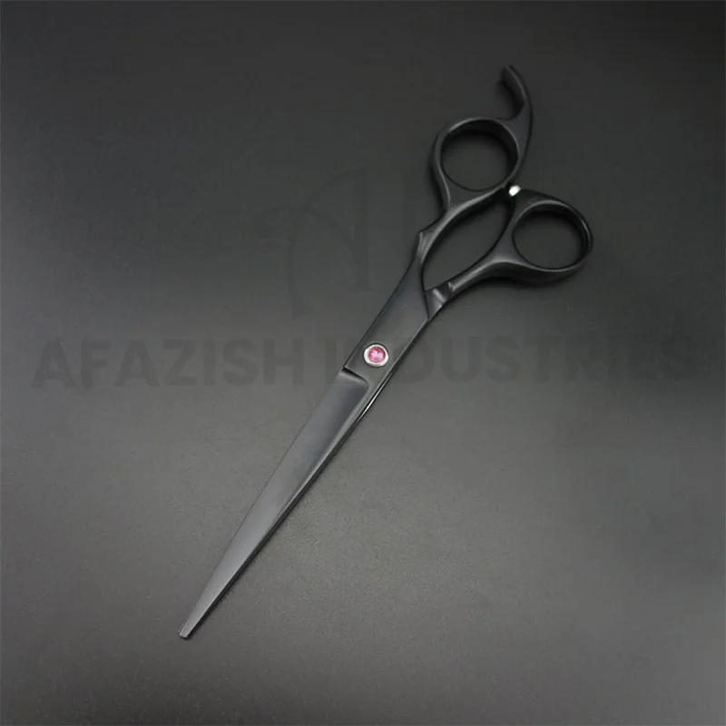 Wholesale Pet Grooming Hair Cutting Scissors with pouch for Multiple use Customized black Color and Size with Customized Packing
