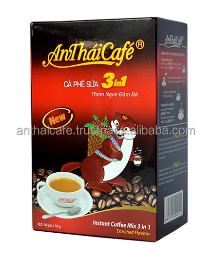 Черный Robusta растворимый кофейный порошок поставщик 1 вьетнамская индивидуальная этикетка шоколад оптовая продажа спрей кофе