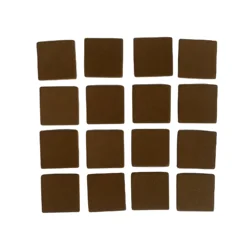 Wholesale Price High Quality Customized PU Brown Clothes Tag PU Label for Clothing