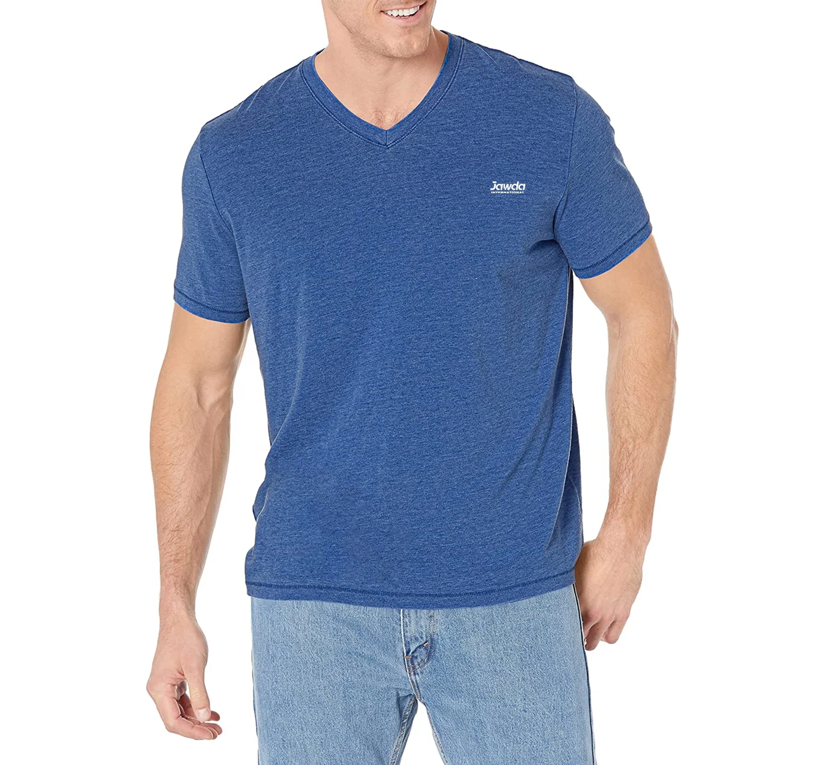 Pakistan Manufacture Half Sleeve Cotton Made Men Casual Wear T Shirt For Sale Customized Logo T Shirts For Men Half Sleeves