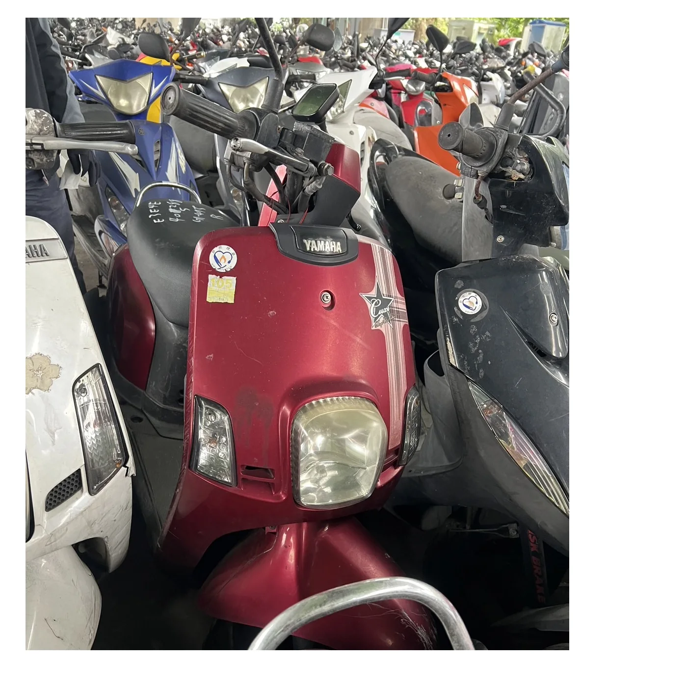 used yamaha motorcycles 125cc 100cc used scooter from Taiwan