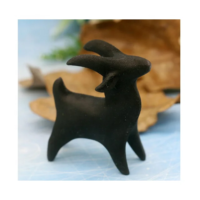 Hot Selling Marble Goat Figurine In Cheap Price Available In Black And White Color