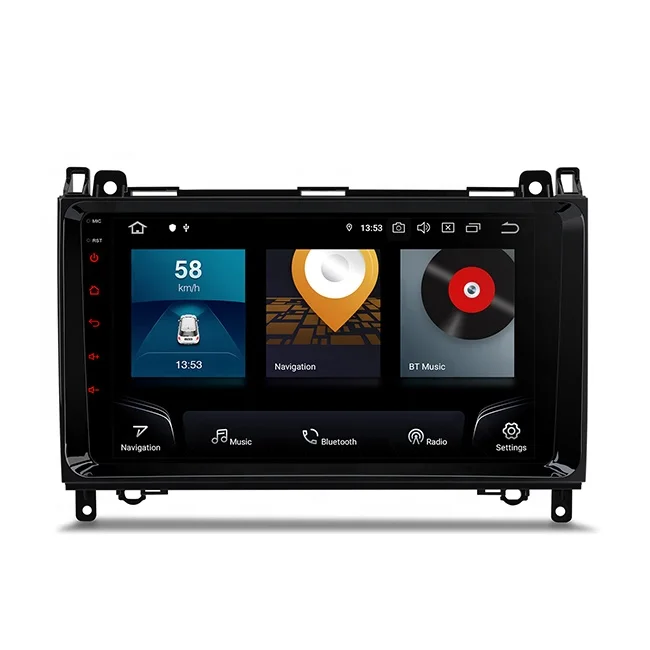9 inch Snapdragon Android 12 Octa Core 6GB RAM + 128GB ROM Car Stereo Player with CarAutoplay DSP 4G LTE for Mercedes-Benz W245