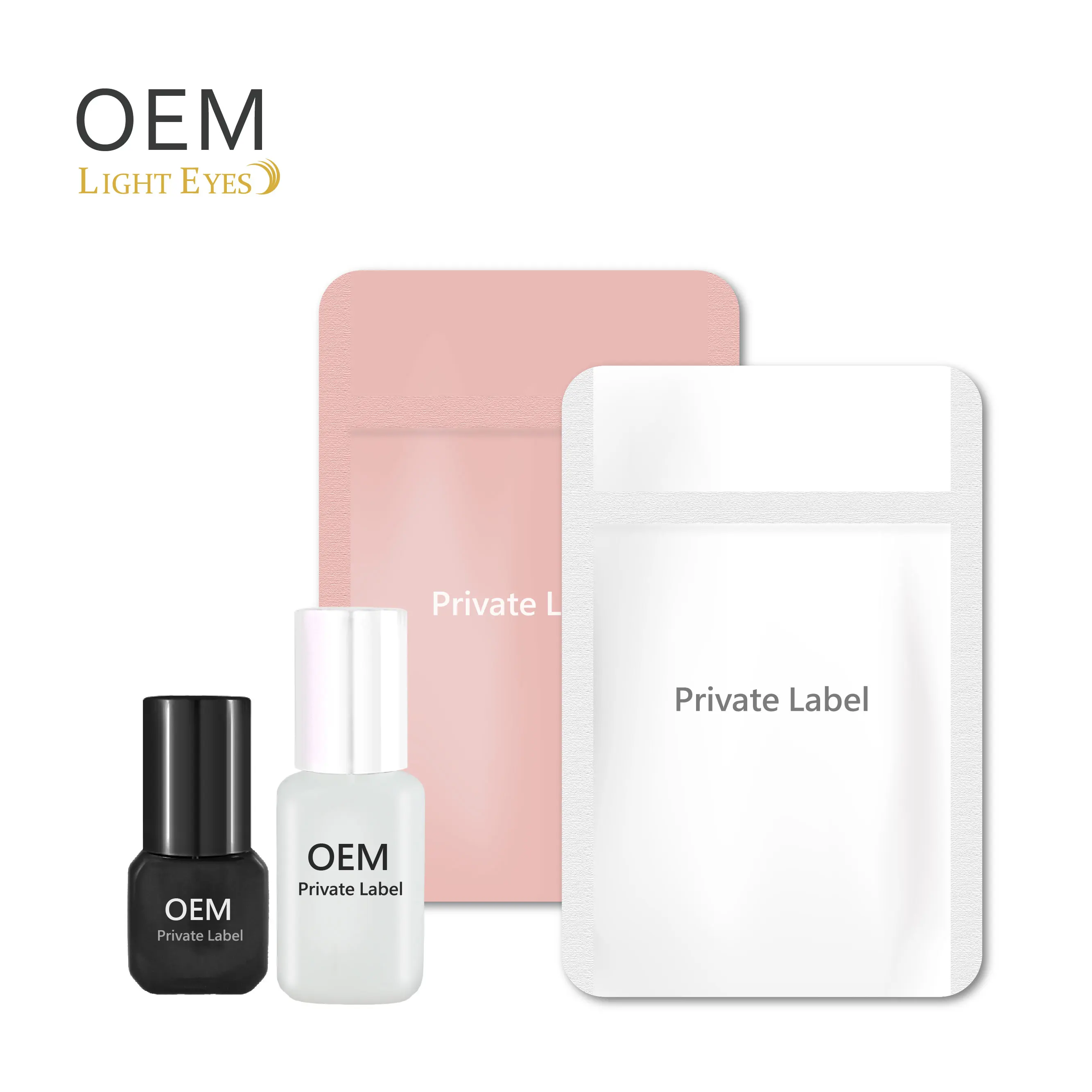 Custom Wholesale latex free Private Label Eyelash Glue 5 ml