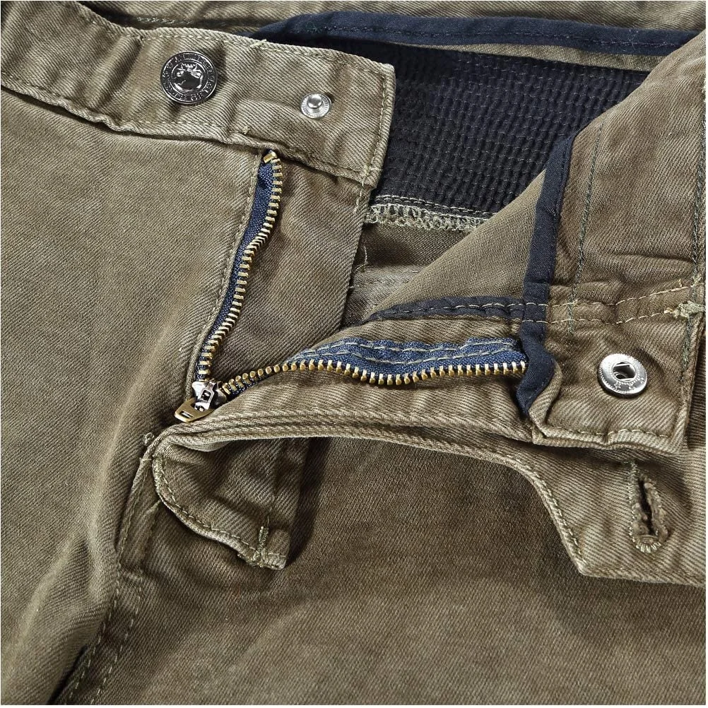 OEM Custom Motorcycle Riding Denim Jeans with CE Certified Knee Hip Armor Protector Motorbike Denim Jeans Pants with Protectors