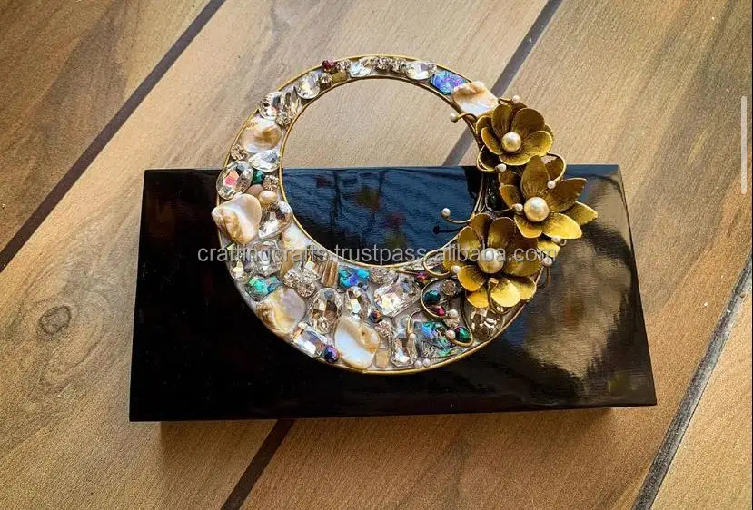 Unique Designer Clutch Sophisticated Luxury Clutch Perfect for Weddings and Special Occasions