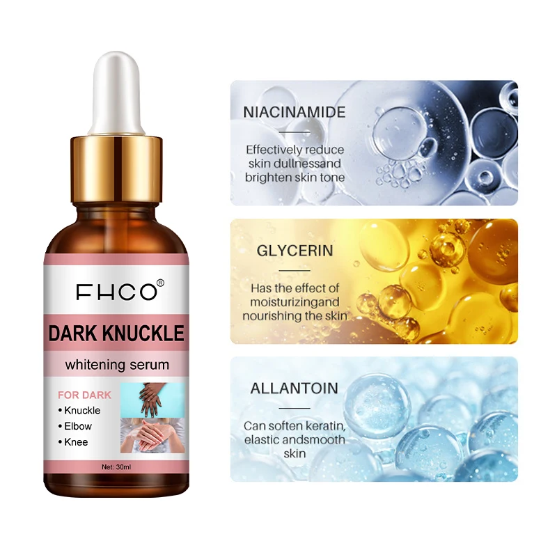 Custom 30ml Good Molecules Discoloration Correction Dark Knuckle Skin Brightening Glycerin Niacinamide Hand Whitening Serum