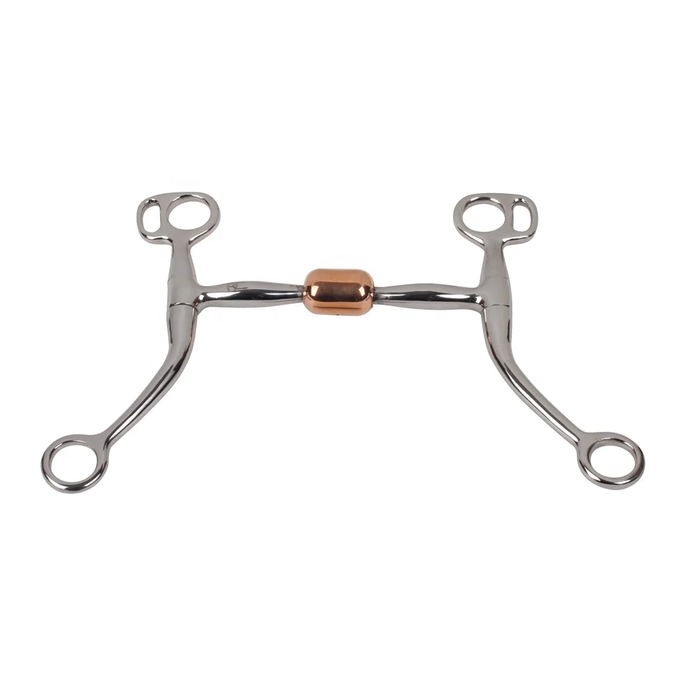 Billy Allen Tom Thumb Bit Bent Cheeks Equestrian Equine Equipment Horse Bits Type Pvc Horse Bridle, Hunting Equipments For Horse