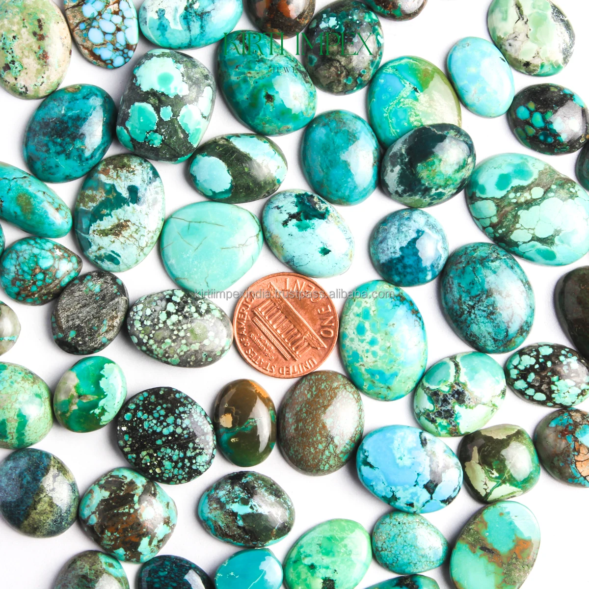 Blue Arizona Turquoise Authentic Semi-Precious Stones Trending Natural Ethically Sourced Crystals For DIY Jewelry Making