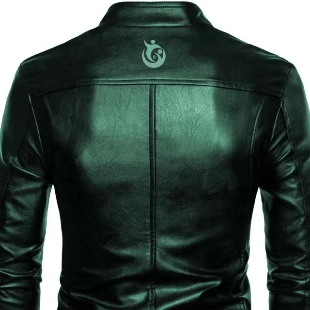 Classic OEM Manufacturer Custom Color Casual Sheepskin Suede Leather Jacket Men Jacket