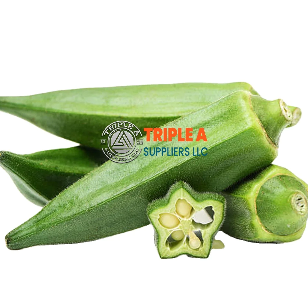 Best quality okra Clemson spineless for green okra Clemson spineless available with brand packing for green okra