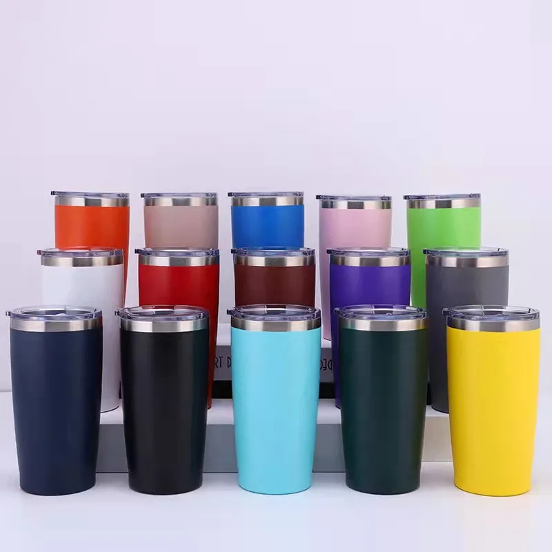 wholesale steel tumblers Stainless steel double wall thermos vacuum coffee mug custom logo travel mug in bulk