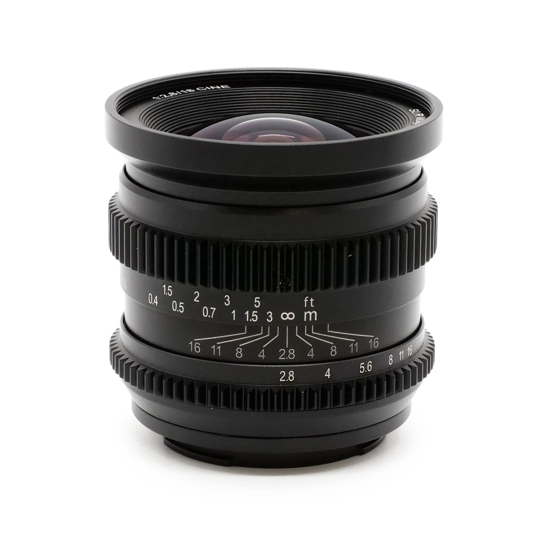  SLR Magic 18 мм F2.8 широкоугольный Полнокадровый кинообъектив основной объектив MF/ручная фокусировка для Fujifilm X-mount Sony e