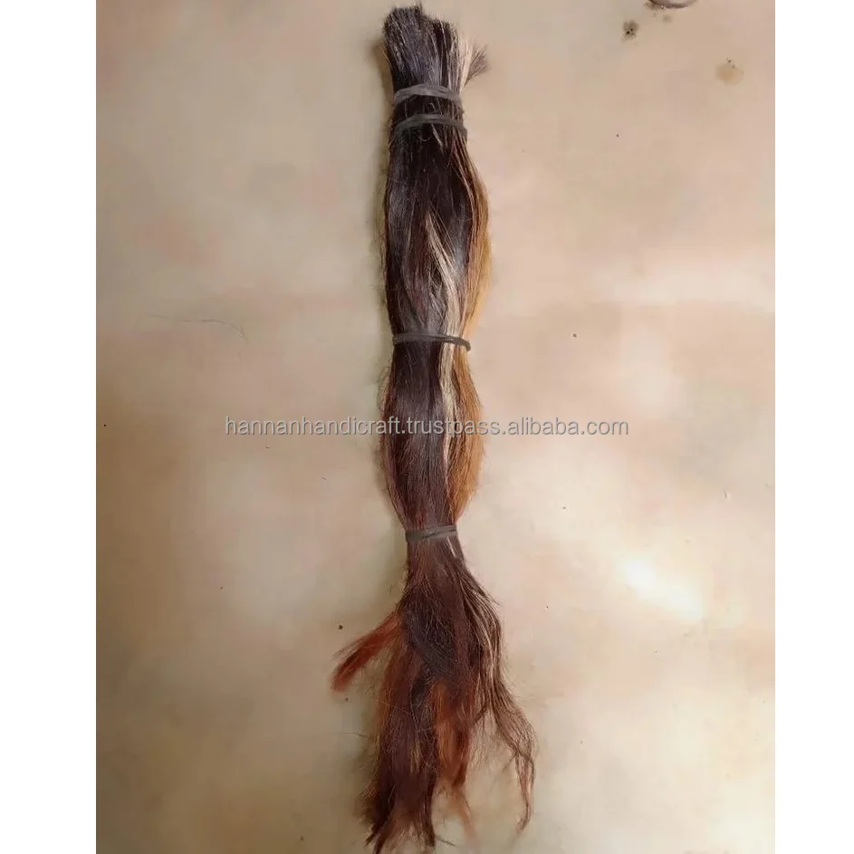Buffalo Horn Yak Tail Hair Extensions for Shaving Companion for Wooden Plastic Hair Brushes Agate
